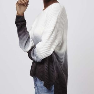 Topshop Dip Dye Sweater